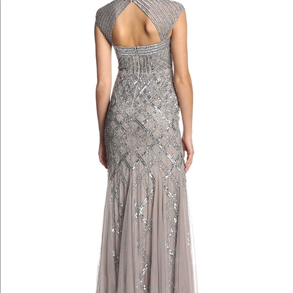 Adrianna Papell Beaded Gown - Picture 2 of 2